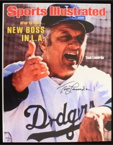 TOMMY LASORDA (d. 2021) HOF Signed Los Angeles Dodgers 11x14 Photo JSA COA - Picture 1 of 4