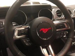 S550 Mustang 2015-2024 GT/V6/Eco Wheel Decal (RED) - Picture 1 of 4