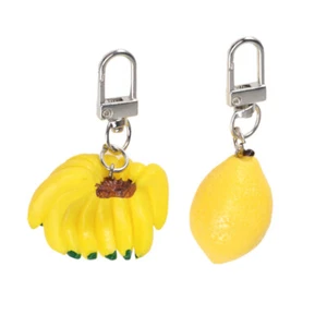 2 Pcs Simulated Food Keychain Bag Pendents Hanging Pendant Decor - Zdjęcie 1 z 12