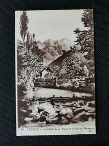 CPA 31 LUCHON - La Chûte de la Pique et le Port de Vénasque - Imagen 1 de 2