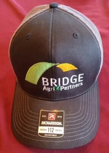 New Bridge Agri Partners Hat Richardson Adjustable Original 112 Trucker - Picture 1 of 4