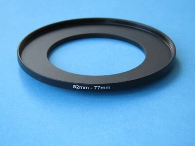52mm to 77mm Step Up Step-Up Ring Camera Lens Filter Adapter Ring 52mm-77mm - Image 1 of 2
