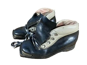 Botas de esquí de fondo vintage RIEBERR fijaciones de cable Kandahar EU39 US6 KL28 - Imagen 1 de 6