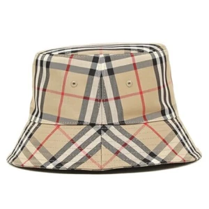 BURBERRY Unisex Hat Bucket hat Archive Beige Vintage check Size S, M, L NEW - Picture 1 of 7