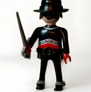 Playmobil Zorro Figure Sword Hat Spurs - Picture 1 of 3