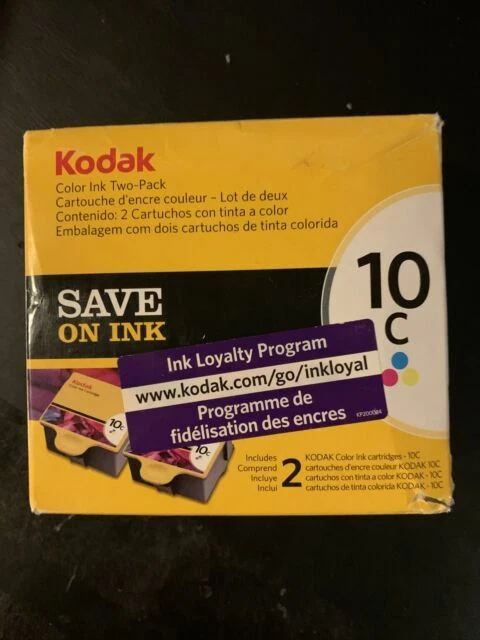 Kodak 10C Ink Cartridge - 2 Pack (1829993)