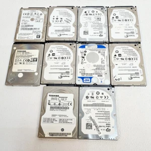 10 x 500GB HDD 2.5" Laptop Internal Hard Drive Disk Joblot of 10 Laptop HDD - Imagen 1 de 1