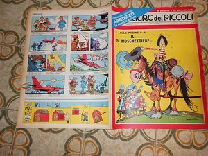 CORRIERE DEI PICCOLI NR 2 1965 con inserto corrierino scuola l'ABRUZZO - Picture 1 of 2