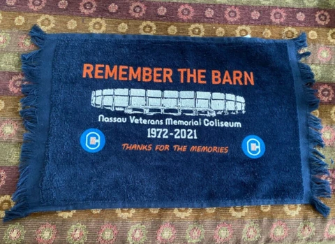 Remember The Barn Commemorative Rally Towel Cover