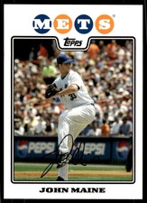 2008 Topps Gift Sets New York Mets John Maine New York Mets #11
