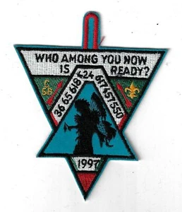 1997 OA Conclave C-5B Who Among You Now Is Ready BLK Bdr. - Picture 1 of 1