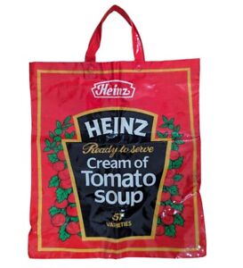 Vintage Daneshaw Heinz Cream Of Tomato Soup Shopping Tote Bag 18" X 15"