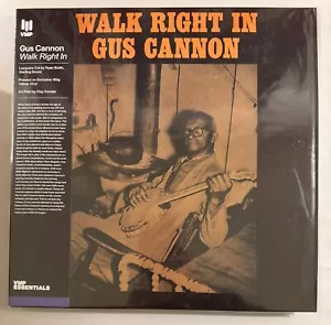 GUS CANNON – WALK RIGHT IN - VMP EXCLUSIVE 180G YELLOW VINYL LP NEW - 21 - Picture 1 of 2