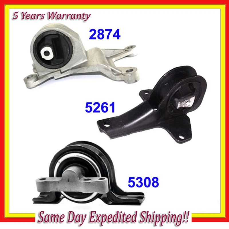 Engine Motor & Trans. Mount 04-05 For Chevrolet Classic 2.2L Kit Set 3PCS M1048 - Image 1 of 4