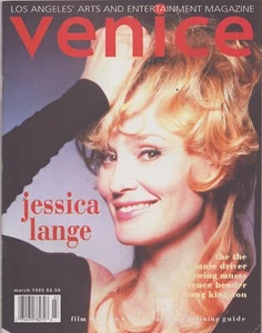 Venice Magazine - March 1995 - Jessica Lange - Minnie Driver - Picture 1 of 2