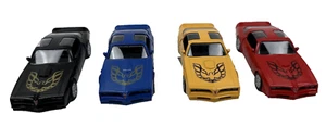 (4) Pontiac Firebird Lot 1978 Pull Back Action Opening Doors 1:32 - Picture 1 of 15