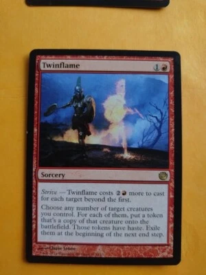 Twinflame.  Rare Sorcery  JOURNEY INTO NYX . Magic The Gathering Card. - Image 1 of 4