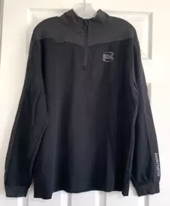 Sudadera Bauer Para Hombre XL Negra Premium Polar Manga Larga 1/4 Cremallera NAHL Hockey - Imagen 1 de 12