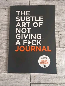 Subtle Art of Not Giving a F*ck Journal by Mark Manson (2022, Trade Paperback) - Picture 1 of 5