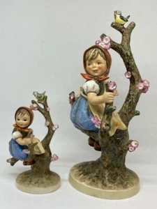 Vintage Hummel #141 V Apfelbaum Mädchen 10" TMK4 & 6" TMK3  - Bild 1 von 12