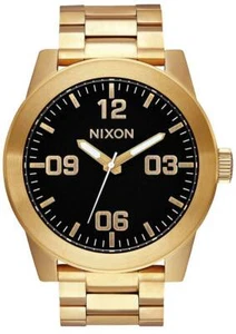 Nixon Corporal SS Watch - All Gold / Black - New - Picture 1 of 1
