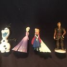 Disney Frozen Set Of 4 Toy Figurines Elsa Ana  Hans Cake Toppers Lot