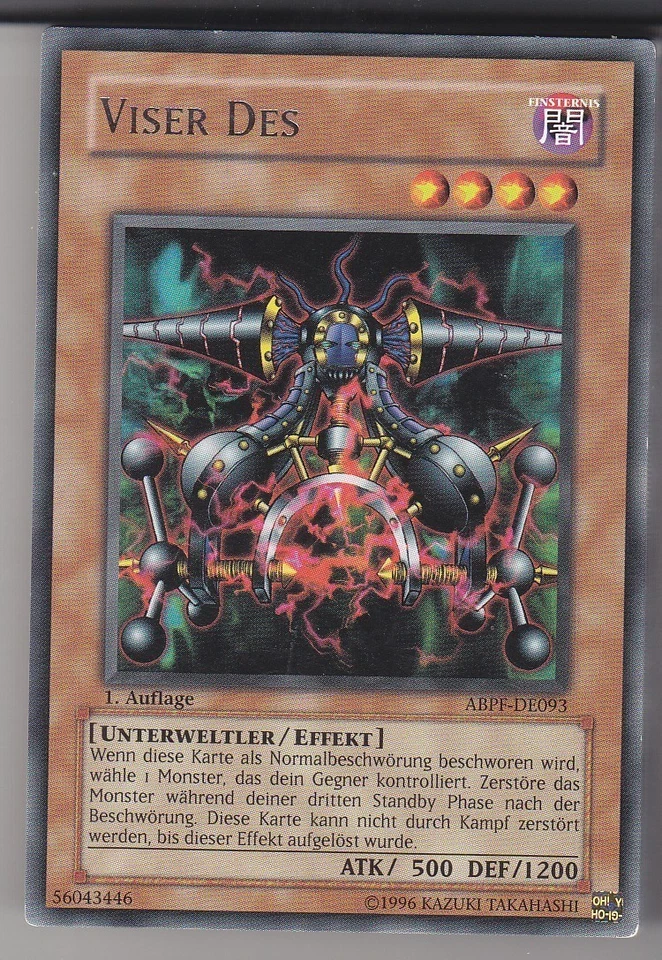 YU-GI-OH Viser Des Rare ABPF-DE093 deutsch - Bild 1 von 1