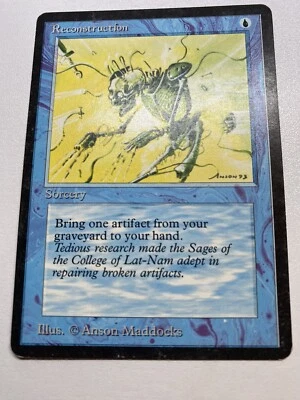 Magic the Gathering  Antiquities  Reconstruction  MTG  Common  HP - Image 1 of 4