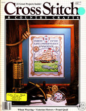 Craft Books: #1184 Cross Stitch & Country Crafts 1989