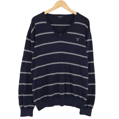 GANT Pull Homme Rayé Coton Yk4 Taille 2XL - Photo 1/4
