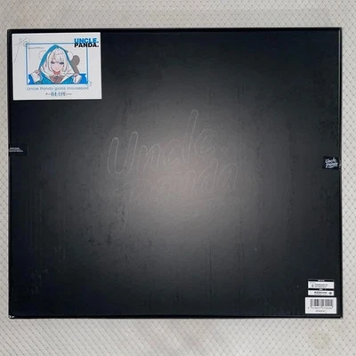 Uncle Panda Glass Mouse Pad Blue SP 450x400mm - Image 1 of 4