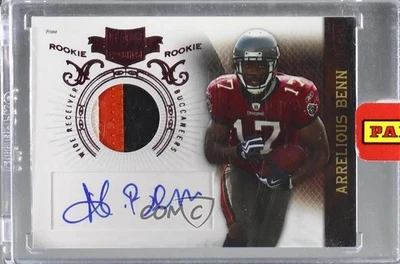 2010 Panini Plates & Patches /699 Arrelious Benn #203 Rookie Auto RC - Image 1 of 2