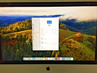 2020 Apple iMac A2115 27"/Intel 6-Core i5-10600 /16GB/512GB SSD/4GB GPU/Cracked - Image 1 of 4