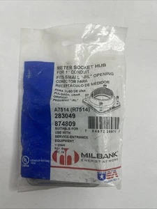 Milbank 1 Inch Hub for Meter Socket - Picture 1 of 4