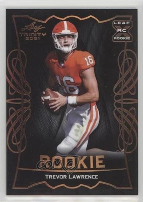 2021 Leaf Trinity Box Black Trevor Lawrence #RB-01 Rookie RC - Image 1 of 2