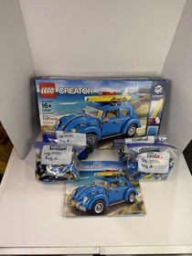 LEGO Volkswagen Beetle 10252 100% Complete Boxed Set 1167pc incl sticker sheet