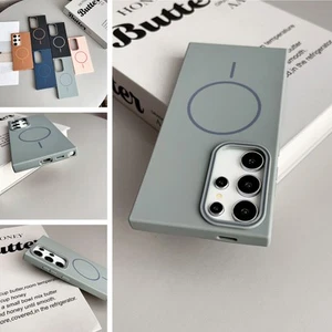 Mag Safe Shockproof Phone Case For Samsung Galaxy S25 Ultra|+ S24 S23 S22 Ultra  - Picture 1 of 13