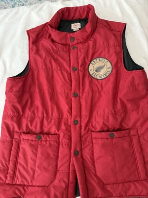 Detroit Red Wings Forty Seven Red Vest Vintage Size XL EB1 - Image 1 of 4