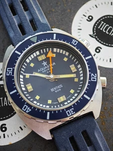 Aquastar BENTHOS 500 (1002) with Rubber Strap & Box - As New - Picture 1 of 16