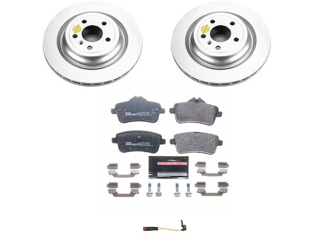 Pastilha de freio traseira e kit de rotor para 2012-2015 Mercedes ML350 2013 2014 CN386SF - Imagem 1 de 1