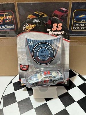 TONY STEWART #33 JAMES DEAN 1/64 DIECAST W/ HOOD MAGNET DISPLAY - Image 1 of 4