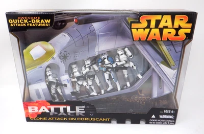 Clone Attack on Coruscant Star Wars Battle Pack 5 Clone Troopers - NUEVO Foto 1 de 2