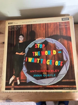 Stop The World I Want To Get Off (1961) Vinyl LP London cast - Anthony Newley - Image 1 of 2