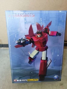 NEW Transformation toys X-TRANSBOTS MX-LXI MX61 BALLISTIC Figure In Stock - Picture 1 of 7