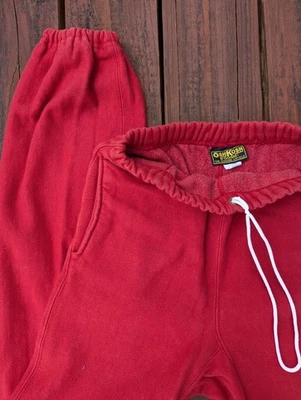 Pantalones térmicos Oshkosh grandes vintage para hombre salón para dormir algodón polar joggers EE. UU. Foto 1 de 4