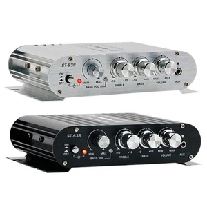 Mini Amplifier 12V 80wx2 Sturdy Easy to Use High Power Amplifier for Auto Mobile - Picture 1 of 13