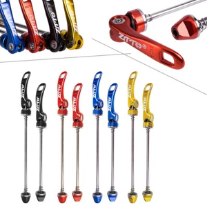 ZTTO MTB Rennrad Schnellspanner Radspieße Hebelclip Fahrrad 1 Paar Alu - Picture 1 of 12