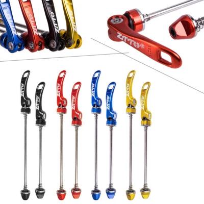 ZTTO MTB Rennrad Schnellspanner Radspieße Hebelclip Fahrrad 1 Paar Alu - Image 1 of 4