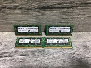 Crucial CT4G3S1339M A-Tech Equivalent 4GB DDR3L 1333Mhz SODIMM T7 - Picture 1 of 3