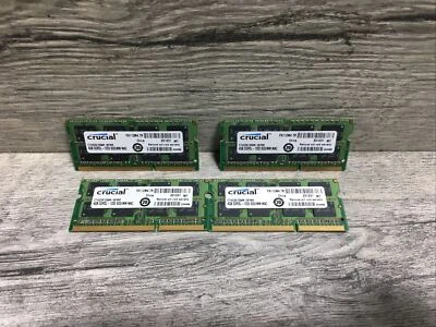 Crucial CT4G3S1339M A-Tech Equivalent 4GB DDR3L 1333Mhz SODIMM T7 - Image 1 of 3